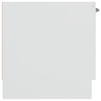 vidaXL TV Cabinet White 102x35x36.5 cm Engineered Wood