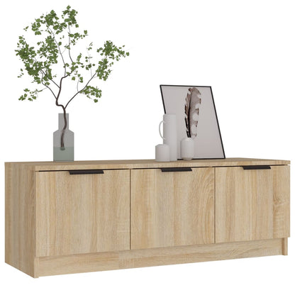 vidaXL TV Cabinet Sonoma Oak 102x35x36.5 cm Engineered Wood