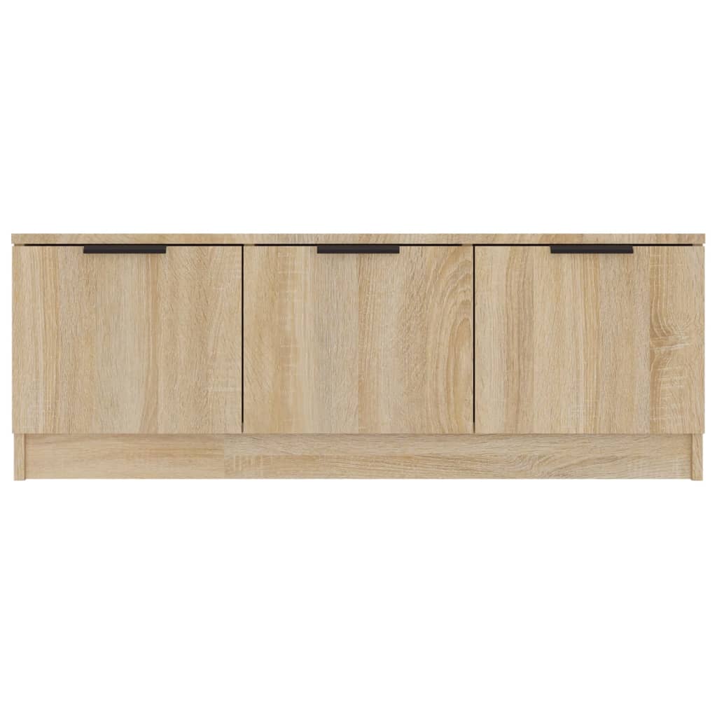 vidaXL TV Cabinet Sonoma Oak 102x35x36.5 cm Engineered Wood