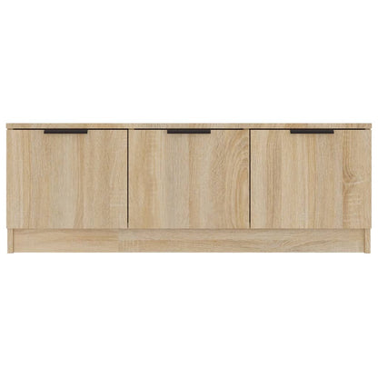 vidaXL TV Cabinet Sonoma Oak 102x35x36.5 cm Engineered Wood
