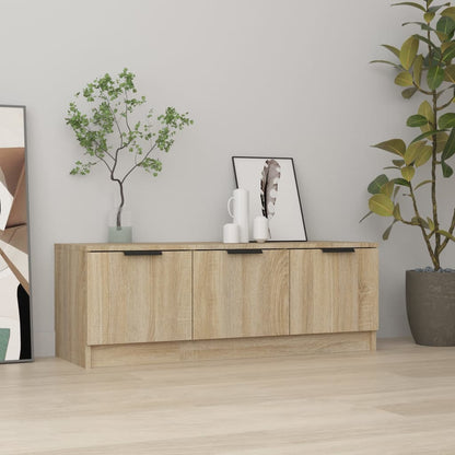 vidaXL TV Cabinet Sonoma Oak 102x35x36.5 cm Engineered Wood