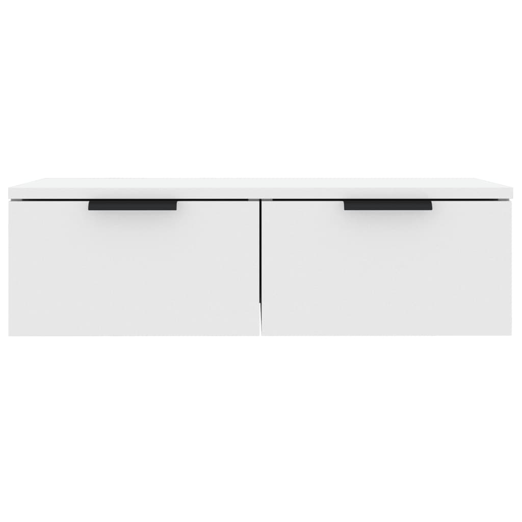 vidaXL Wall Cabinet White 68x30x20 cm Engineered Wood