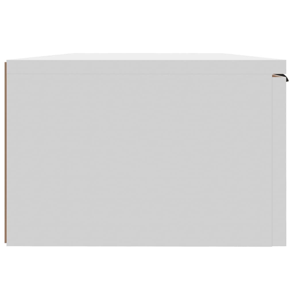 vidaXL Wall Cabinet White 68x30x20 cm Engineered Wood