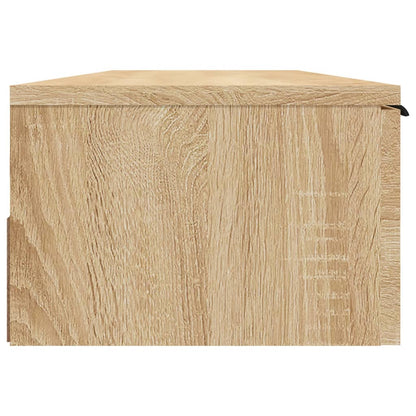 vidaXL Wall Cabinet Sonoma Oak 102x30x20 cm Engineered Wood