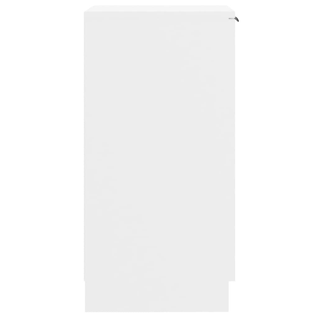 vidaXL Shoe Cabinet White 30x35x70 cm Engineered Wood