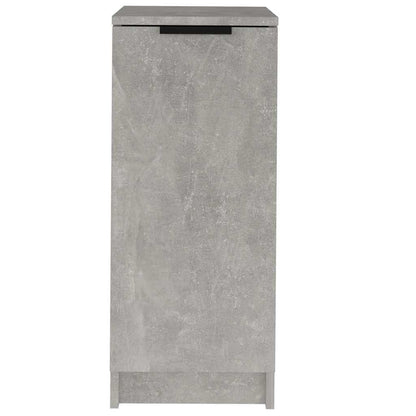 vidaXL Shoe Cabinet Concrete Grey 30x35x70 cm Engineered Wood