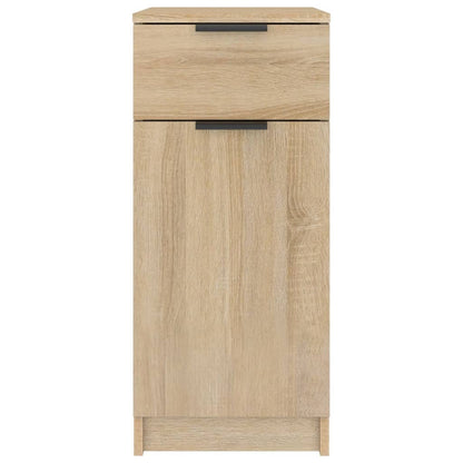 vidaXL Desk Cabinet Sonoma Oak 33.5x50x75 cm Engineered Wood