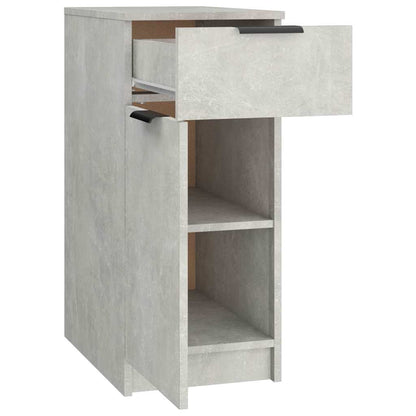 vidaXL Desk Cabinet Concrete Grey 33,5x50x75 cm Engineered Wood