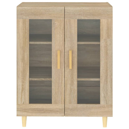 vidaXL Sideboard Sonoma Oak 69.5x34x90 cm Engineered Wood