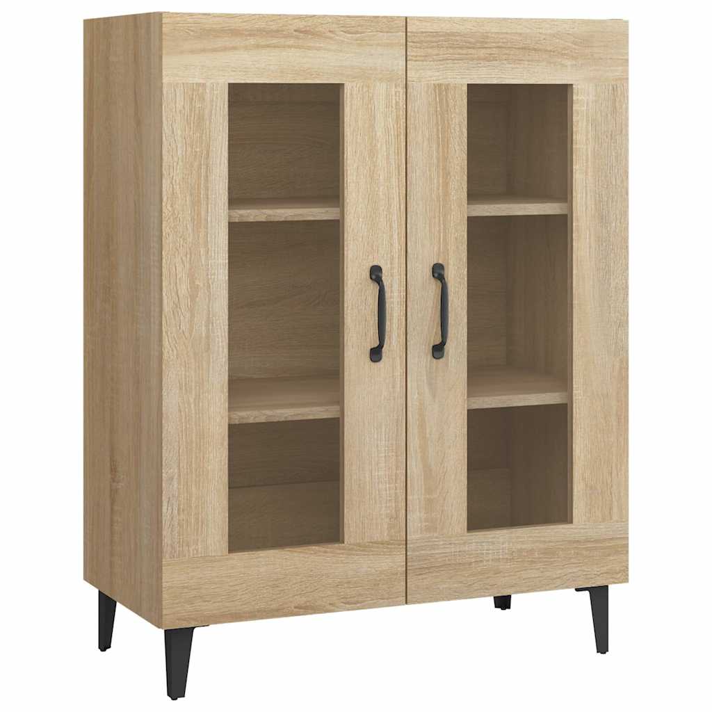 vidaXL Sideboard Sonoma Oak 69,5x34x90 cm Engineered Wood