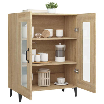 vidaXL Sideboard Sonoma Oak 69,5x34x90 cm Engineered Wood