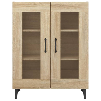 vidaXL Sideboard Sonoma Oak 69.5x34x90 cm Engineered Wood