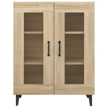 vidaXL Sideboard Sonoma Oak 69,5x34x90 cm Engineered Wood