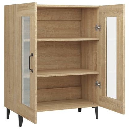 vidaXL Sideboard Sonoma Oak 69.5x34x90 cm Engineered Wood