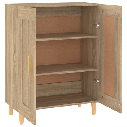 vidaXL Sideboard Sonoma Oak 69.5x34x90 cm Engineered Wood