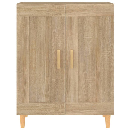 vidaXL Sideboard Sonoma Oak 69.5x34x90 cm Engineered Wood