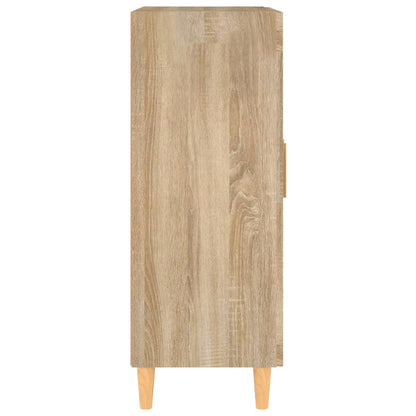 vidaXL Sideboard Sonoma Oak 69.5x34x90 cm Engineered Wood