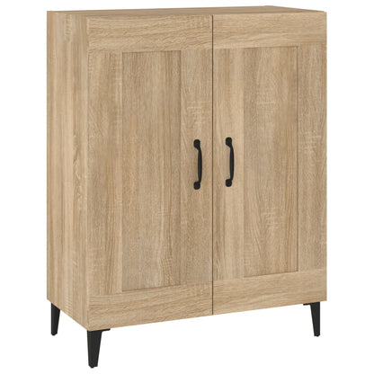 vidaXL Sideboard Sonoma Oak 69.5x34x90 cm Engineered Wood