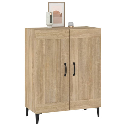 vidaXL Sideboard Sonoma Oak 69.5x34x90 cm Engineered Wood