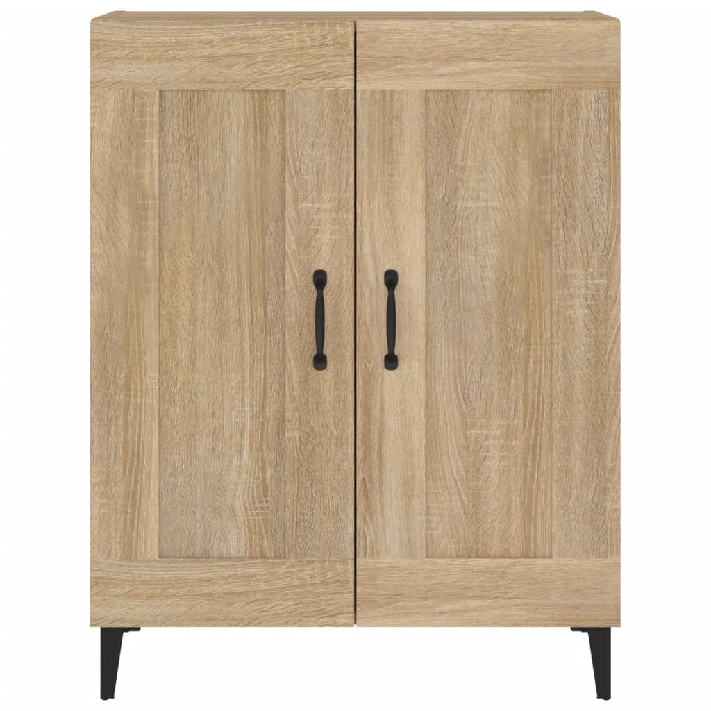 vidaXL Sideboard Sonoma Oak 69.5x34x90 cm Engineered Wood