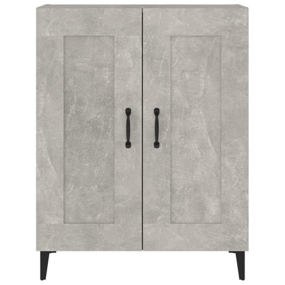 vidaXL Sideboard Concrete Grey 69.5x34x90 cm Engineered Wood