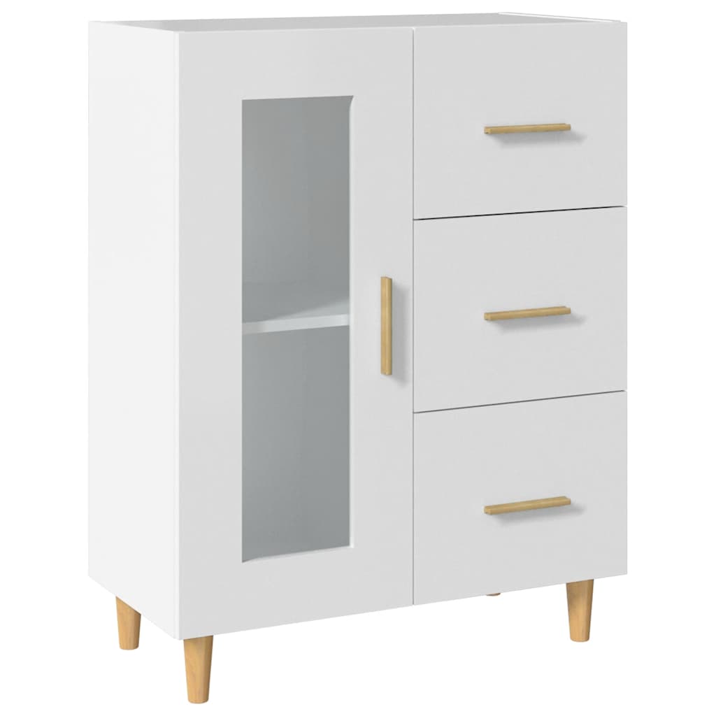 vidaXL Sideboard White 69,5x34x90 cm Engineered Wood