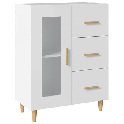 vidaXL Sideboard White 69,5x34x90 cm Engineered Wood