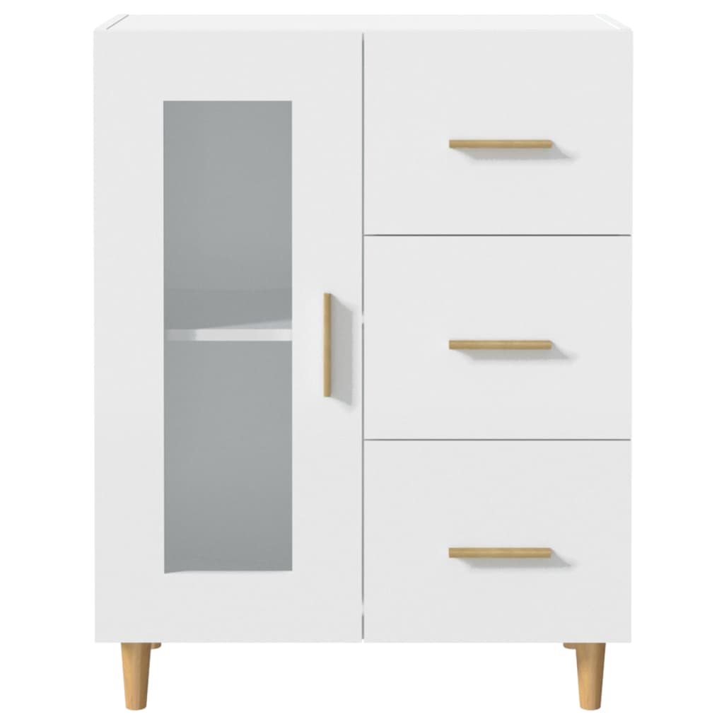 vidaXL Sideboard White 69,5x34x90 cm Engineered Wood