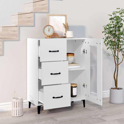 vidaXL Sideboard White 69,5x34x90 cm Engineered Wood