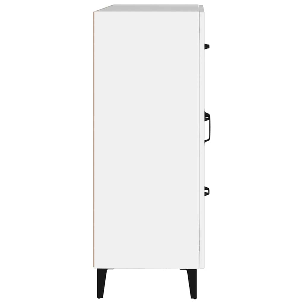 vidaXL Sideboard White 69,5x34x90 cm Engineered Wood