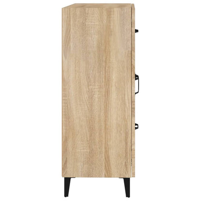 vidaXL Sideboard Sonoma Oak 69.5x34x90 cm Engineered Wood