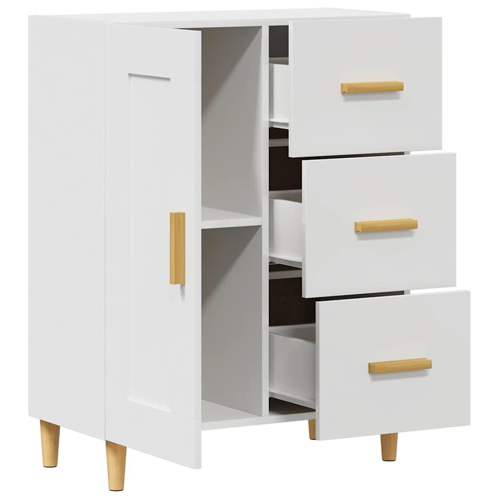 vidaXL Sideboard White 69.5x34x90 cm Engineered Wood