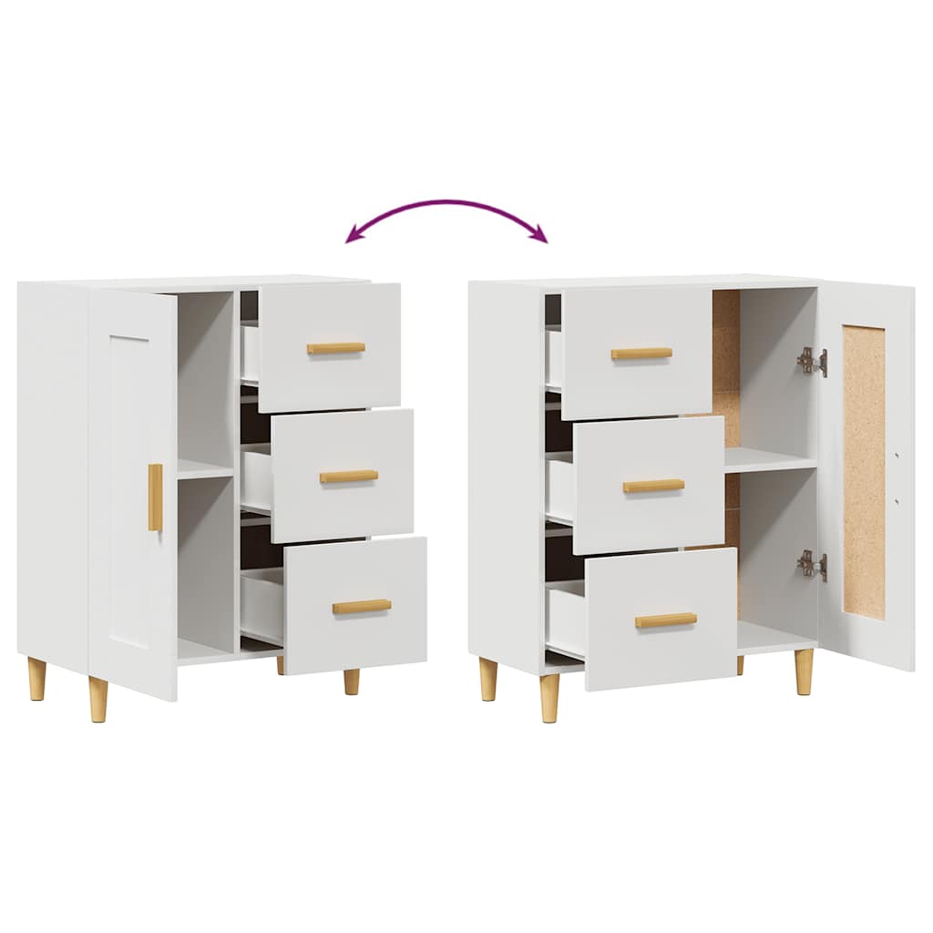 vidaXL Sideboard White 69.5x34x90 cm Engineered Wood
