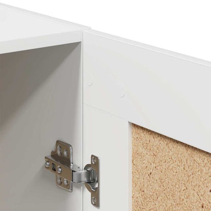 812222 vidaXL Sideboard White 69,5x34x90 cm Engineered Wood