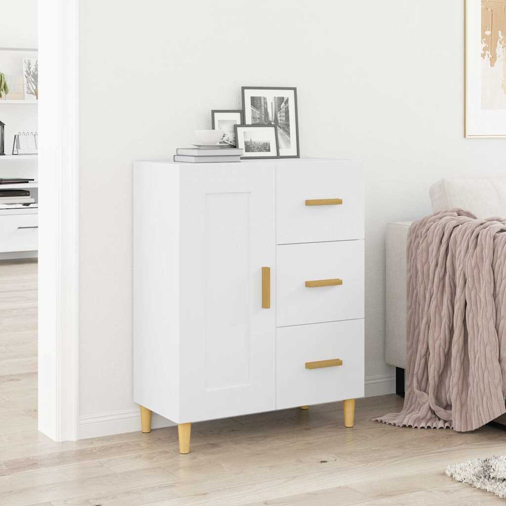 vidaXL Sideboard White 69.5x34x90 cm Engineered Wood