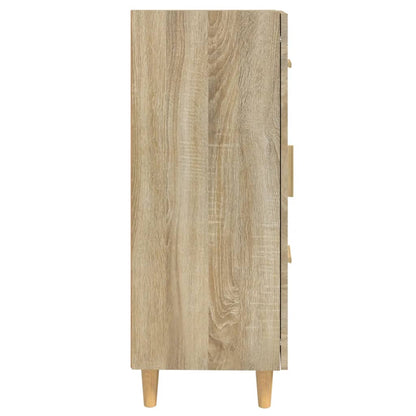 vidaXL Sideboard Sonoma Oak 69.5x34x90 cm Engineered Wood