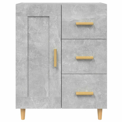 812226 vidaXL Sideboard Concrete Grey 69,5x34x90 cm Engineered Wood