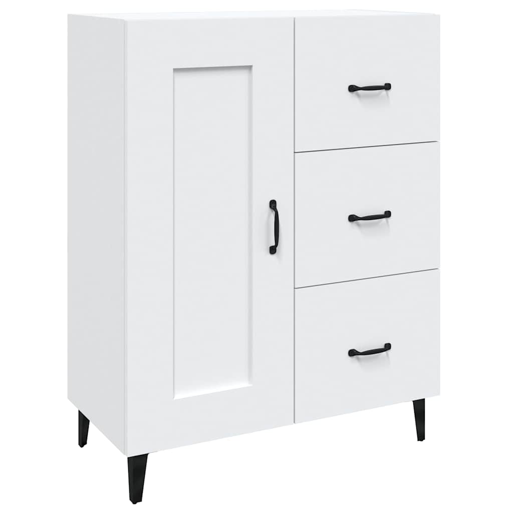 812231 vidaXL Sideboard White 69,5x34x90 cm Engineered Wood