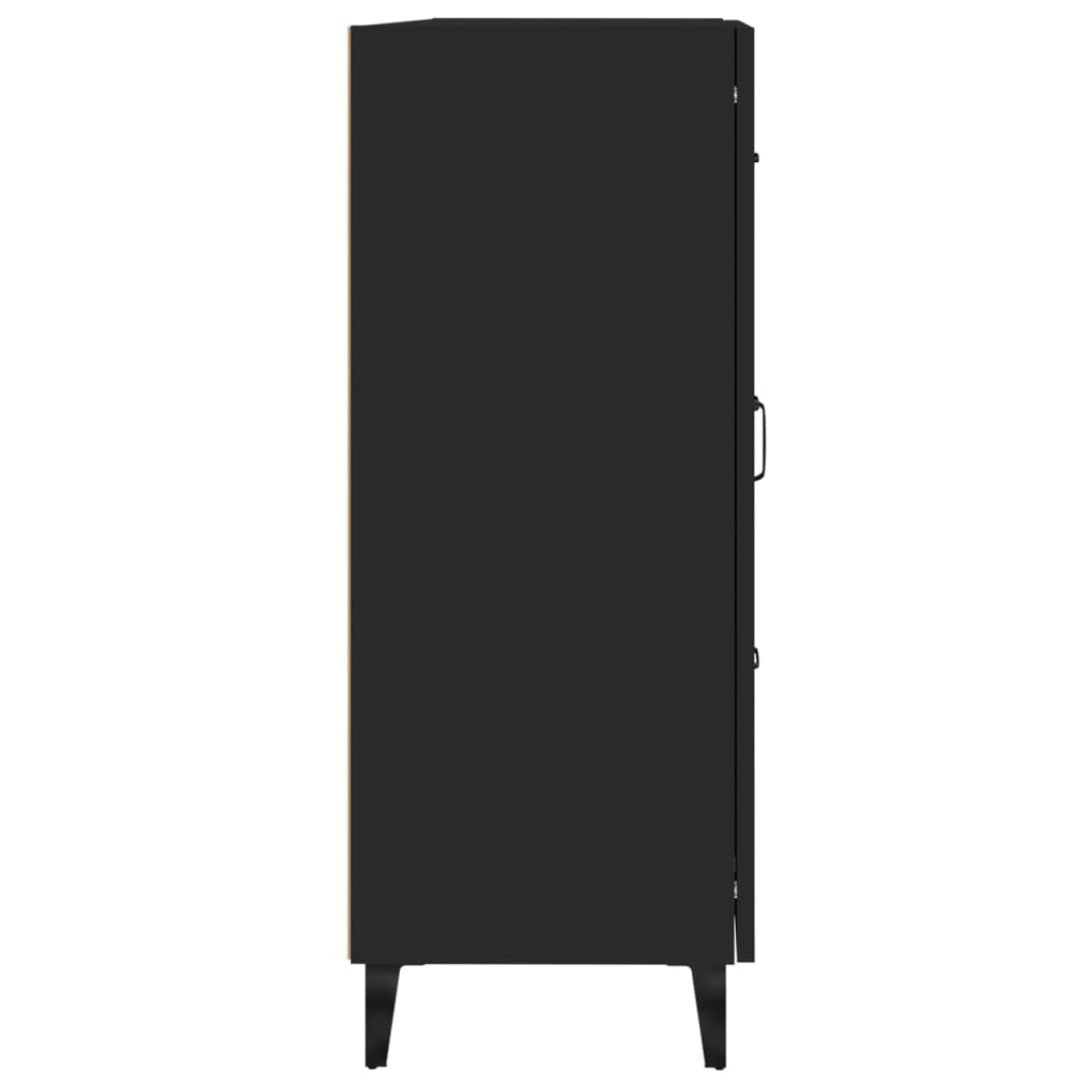 vidaXL Sideboard Black 69.5x34x90 cm Engineered Wood
