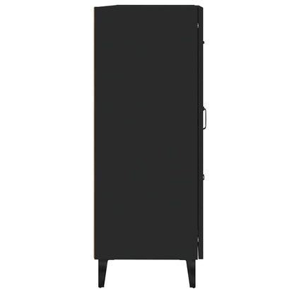 812232 vidaXL Sideboard Black 69,5x34x90 cm Engineered Wood