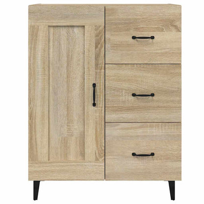 812234 vidaXL Sideboard Sonoma Oak 69,5x34x90 cm Engineered Wood