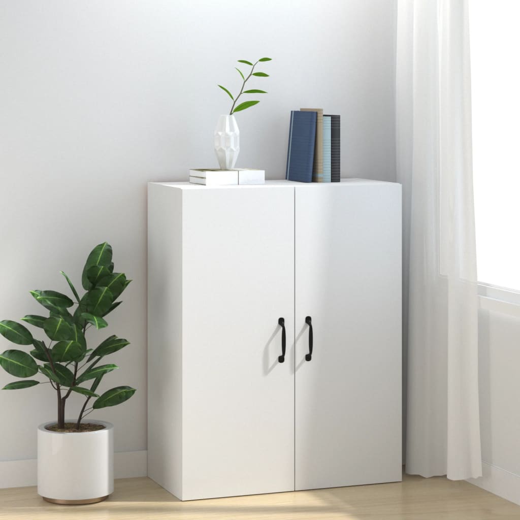 vidaXL Hanging Cabinet White 69,5x34x90 cm Engineered Wood