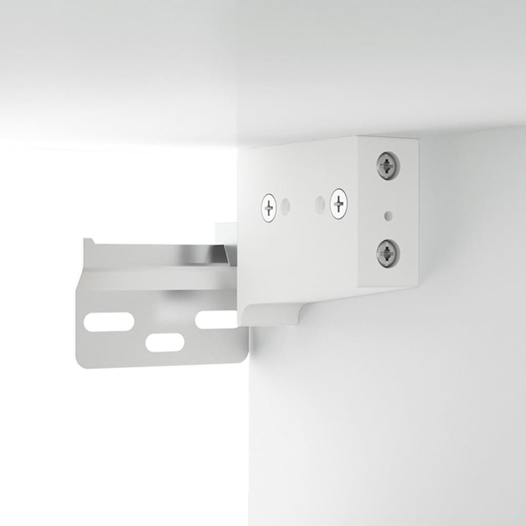 vidaXL Hanging Cabinet White 69,5x34x90 cm Engineered Wood