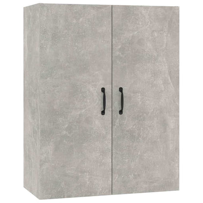 vidaXL Hanging Cabinet Concrete Grey 69,5x34x90 cm Engineered Wood