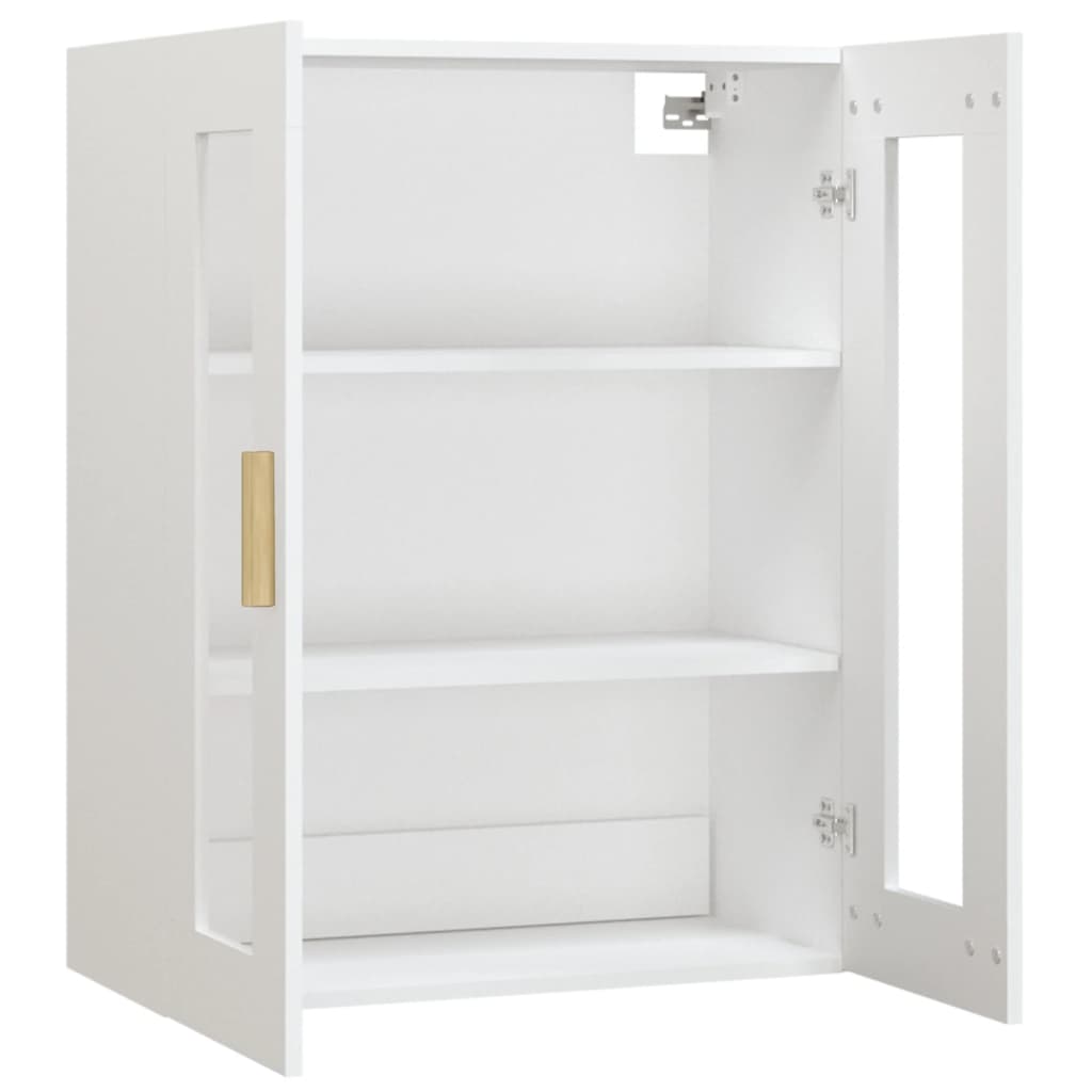 vidaXL Hanging Wall Cabinet White 69.5x34x90 cm