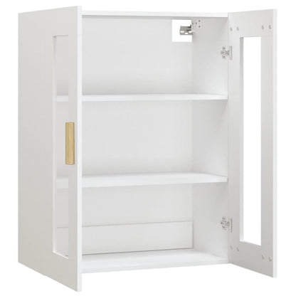 vidaXL Hanging Wall Cabinet White 69.5x34x90 cm