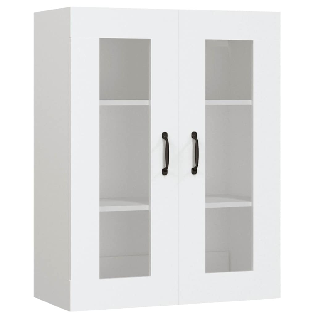 vidaXL Hanging Wall Cabinet White 69,5x34x90 cm