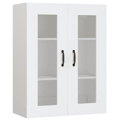 vidaXL Hanging Wall Cabinet White 69,5x34x90 cm