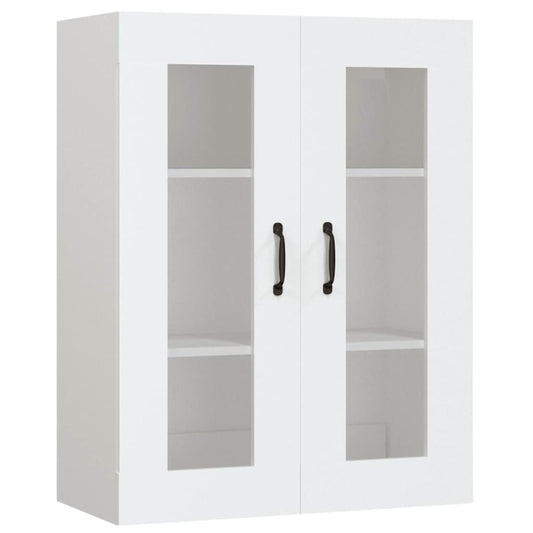 vidaXL Hanging Wall Cabinet White 69,5x34x90 cm