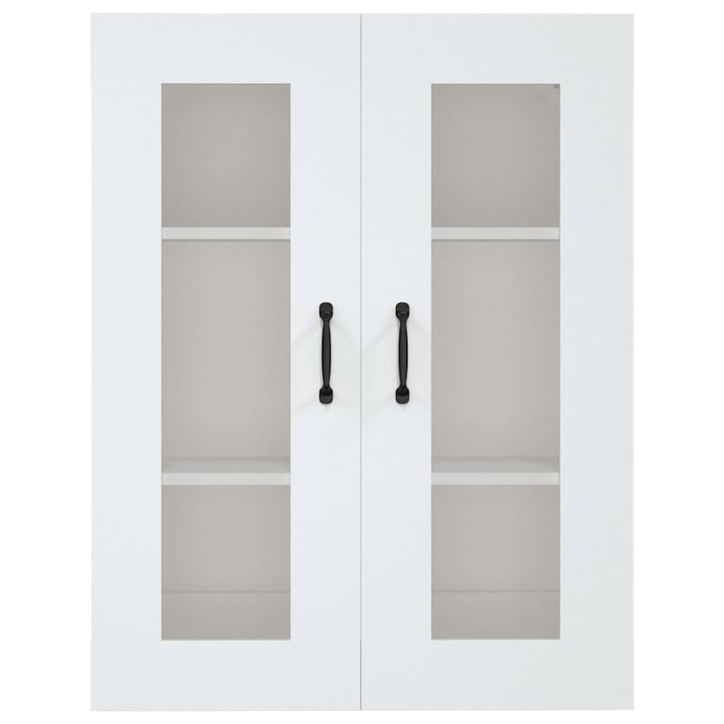vidaXL Hanging Wall Cabinet White 69,5x34x90 cm